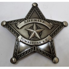 Sheriff Tombstone A.T. Badge.